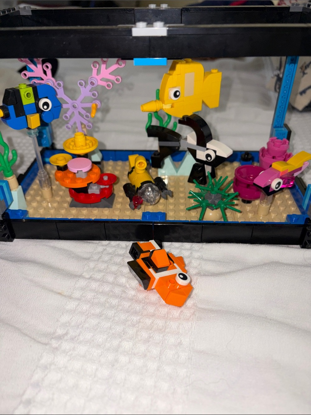 Lego creator 3 in 1 fish tank 31122